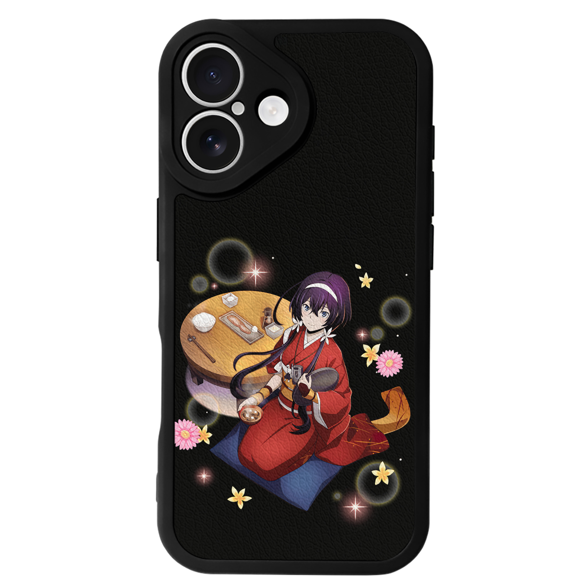 （画像用） 文豪ストレイドッグス Bungo Stray Dogs 【iPhone 16シリーズ対応】シリコンスマホケース（レザー調） 材質：シリコン